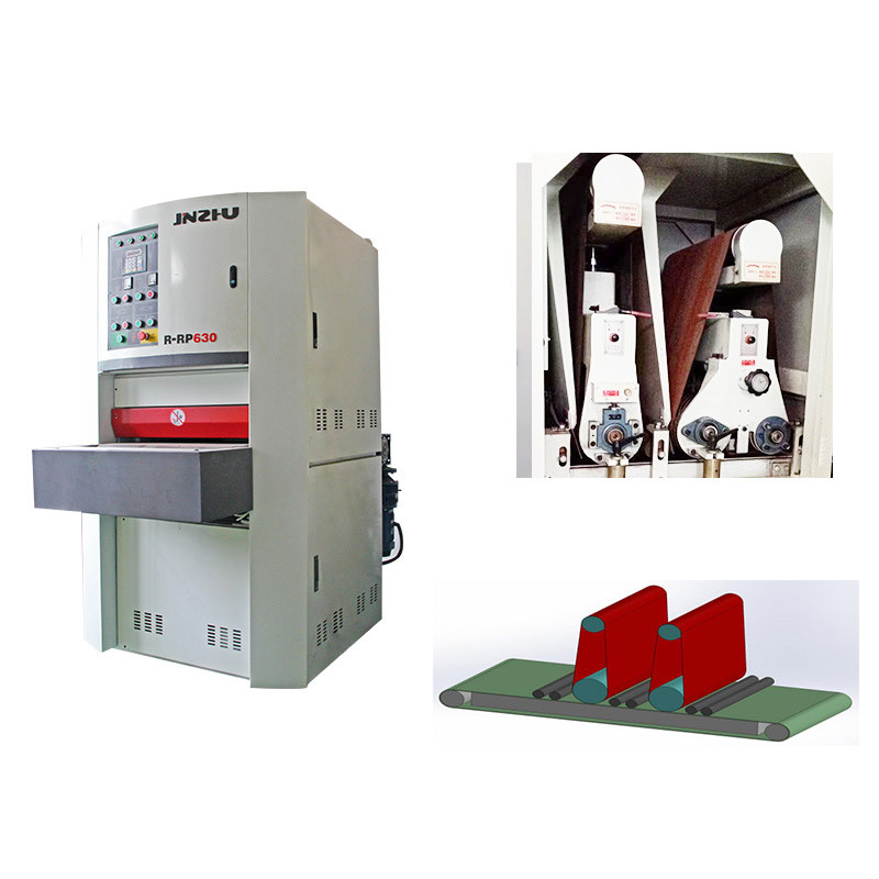 Macchina d'insabbiamento della cinghia regolabile elettrica per metallo con la cinghia di Burr Removal Edge Radiusing Wide del De-forte battitore di due sabbiatrici