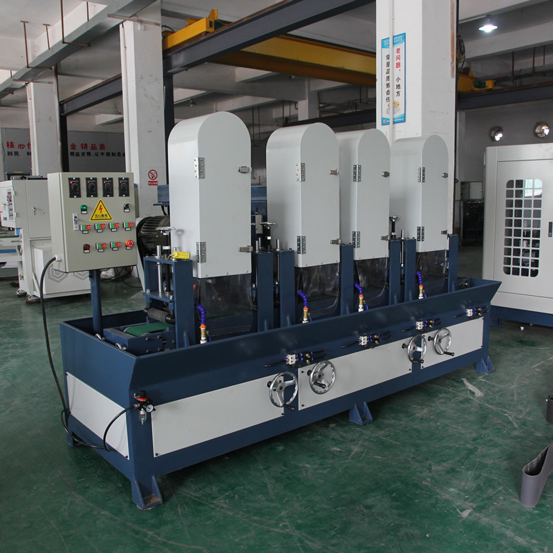 la macchina automatica di 150mm per la molatura delle superfici piane finisce i processi che frantumano la sbavatura di lucidatura del raso