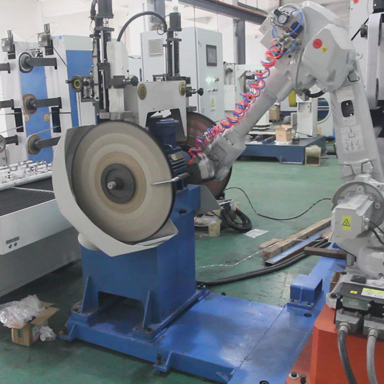 Braccio robot stridente completamente automatico della levigatrice ABB con per lo specchio o la linea sottile