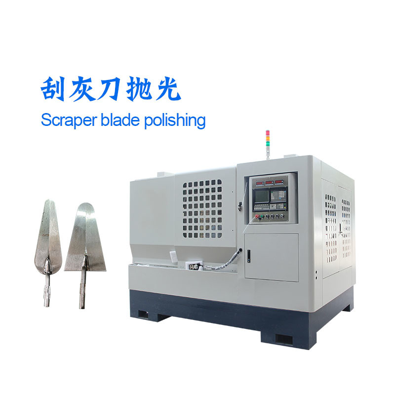 Macchina di lucidatura CNC su misura Macchina di rottura della superficie del metallo rotante di lucidatura dell'alluminio Ss Deburring Grinding Machine For Trowel